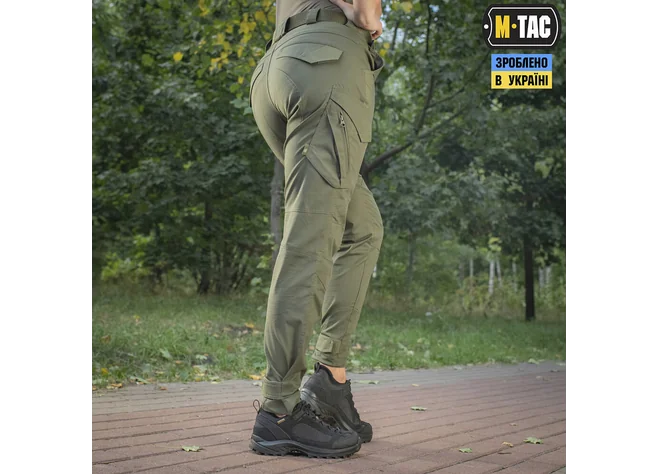 Штани M-Tac Aggressor Lady Flex Army Olive Фото 3